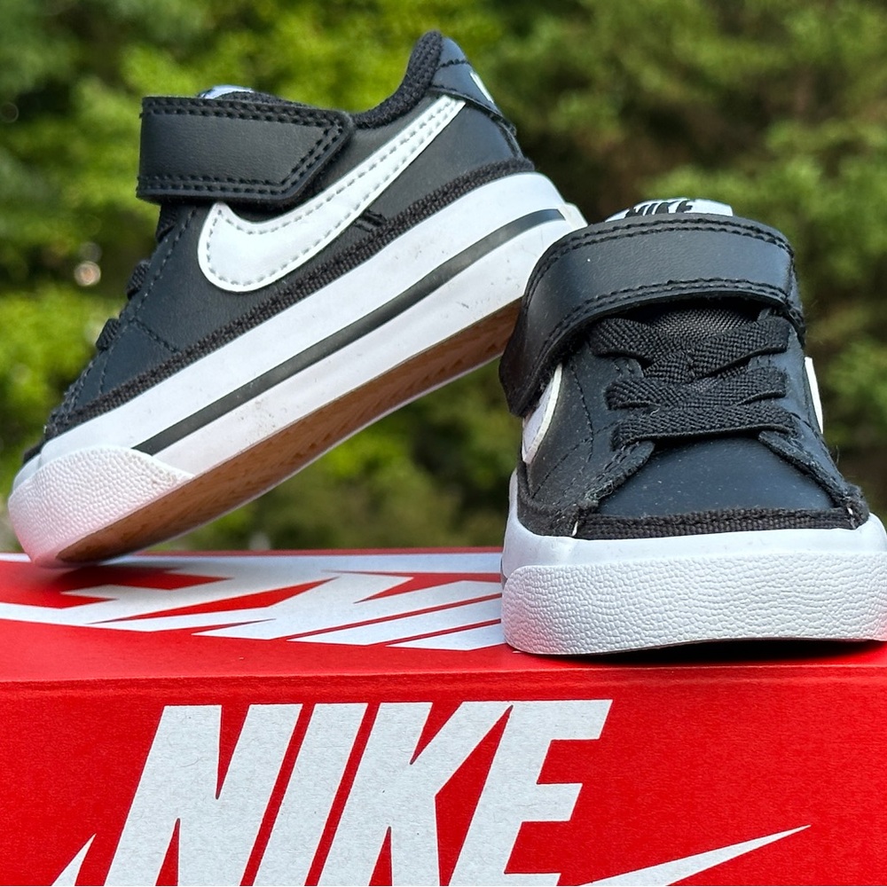 Nike Court Legacy Low Top Casual Sneaker 5C Baby Infant Toddler for Walker NEW